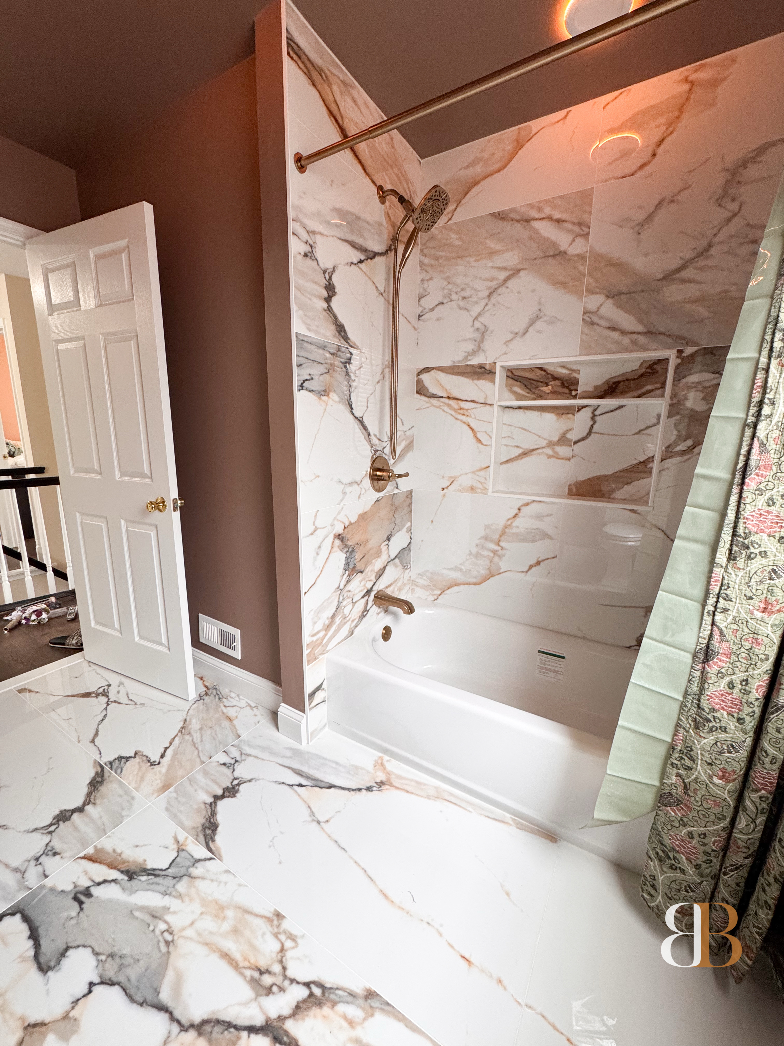 Transitional bathroom remodel in Blue Bell by B&B Associates Creations — photo 4